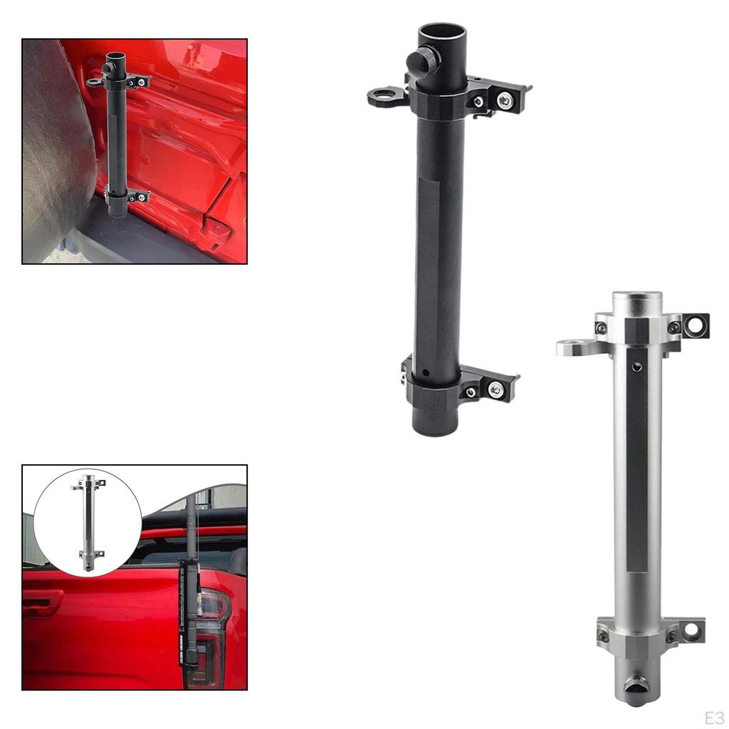Cerniera del portellone Posteriore Supporto per Asta della Bandiera Staffa per Luci Lega di Alluminio Accessori Auto Pezzo di Ricambio Base Antenna