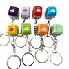 Keyboard Button Key Chain Student Bag Backpack Pendant Decompression Toys Mechanical Switches Keychain Wooden Fish Button Cap