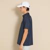 Callaway Short Sleeve Polo Shirt Moisture Quick UV Golf C24134110 Men's (Stripe Pattern, Wicking, Drying, Protection) / / 1120_Navy