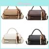 Womens Fashion Handbag Pu Material Small Crossbody With Inner Zipper Pocket For Casual Outings