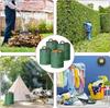 Bolsas para Residuos de Jardín - Reutilizables de PP de Alta Resistencia con Asas, Gran Capacidad con Tejido Industrial y Asas para Recogida de Plantas, Césped y Hojas