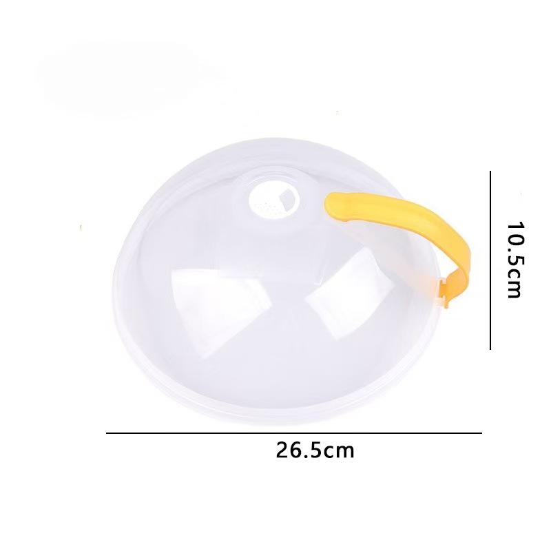 

Microwave Food Splash Proof Cover, 2pcs (Small+ large size) Household Oven Heating Cover w/Handle, Cooking Utensils Accessories