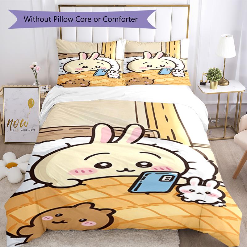 Chiikawa Bedding Set Suitable For Living Room Lightweight Perfect Gift For Friends Family