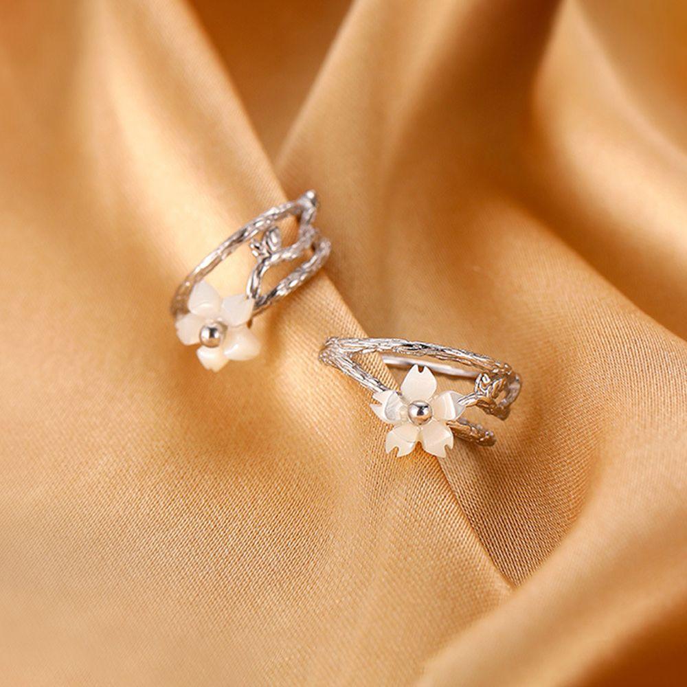 Sakura Ear Bone Clip Ear Cuff Cartilage Clip Earrings Flower Ear Clips Korean Earrings for Women