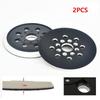 2pcs Sanding Pad For Bosch Backing Pad 5inch/125mm 8 Holes Sanding Pad Hook And Loop GEX125-1AE PEX220 PEX 220AE