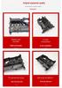 Valve Cover 22410-2GGA0: Fits Hyundai Santa Fe, Grand Santa Fe, Kia Sorento, and Kia KX7.