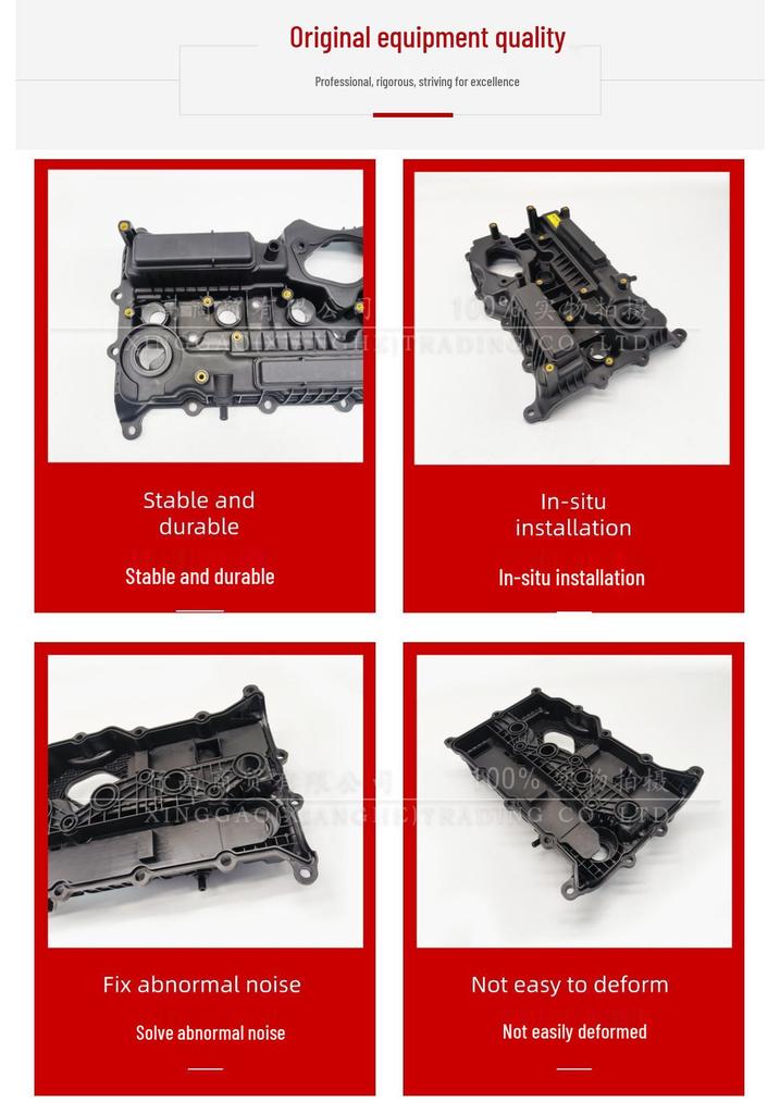 Valve Cover 22410-2GGA0: Fits Hyundai Santa Fe, Grand Santa Fe, Kia Sorento, and Kia KX7.