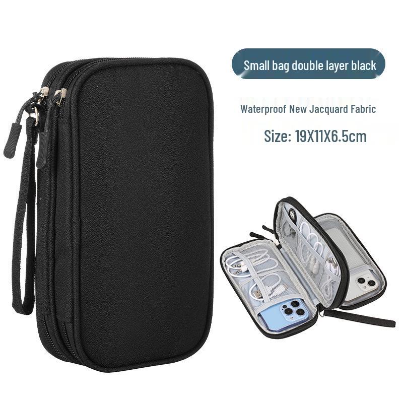 Multi-layer Digital Accessories Organizer for Power Banks, Hard Drives, USB Drives, Earphones, and Cables