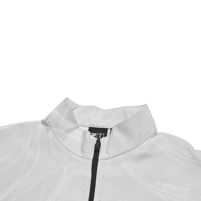 Fila Golf Classic Versatile Outdoor Stand Collar Knit Sweater Men Sweater A11M535709F-ZA