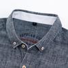 Men's Solid Linen Cotton Versatile Casual Long Sleeve Shirts Single Pocket Button-down Breath Comfortable Soft Slim-fit Shirt