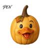 Whimsical Autumn Window Displays Artificial Pumpkin Decor, Cute Animals Decorative Pumpkins, Thanksgiving Resin Pumpkins Animal Figures for Fireplace
