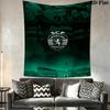 Sporting CP Wall Tapestry Aesthetic Wall Hanging Printed Fabric Blanket Decorative Tapestries for Bedroom Living Room Home Decor
