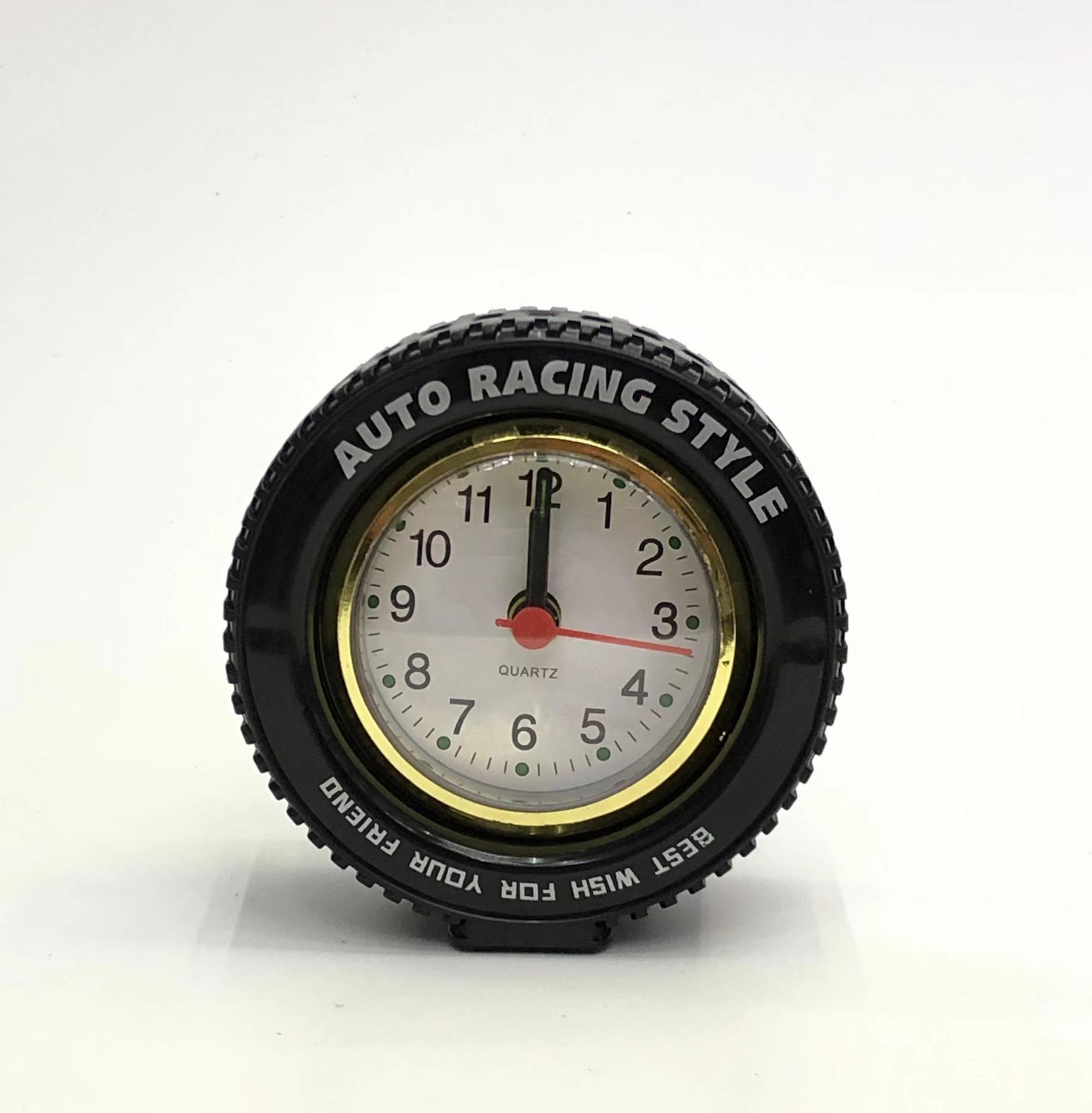 

Классический шинный будильник предметы первой необходимости детская мультяшная студенческая прикроватная тумбочка домашний милый маленький будильник настольный для пробуждения 8*8*3.5cm