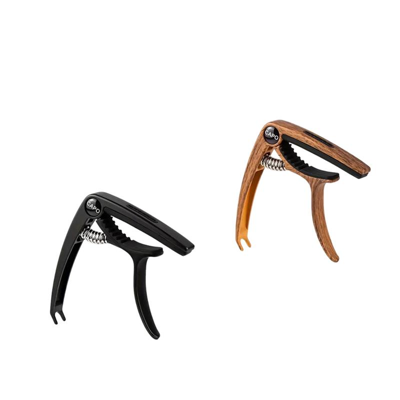 3 In 1 Zinc Alloy /Abs Guitar Capo With 1 Guitar Plectrum For Capo Plectrum Storage And Bridge Pin Puller