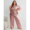 Damenmode Freizeit Pyjama Anzug Plus Größe Lose Hosen Pyjamas Dünne Homewear