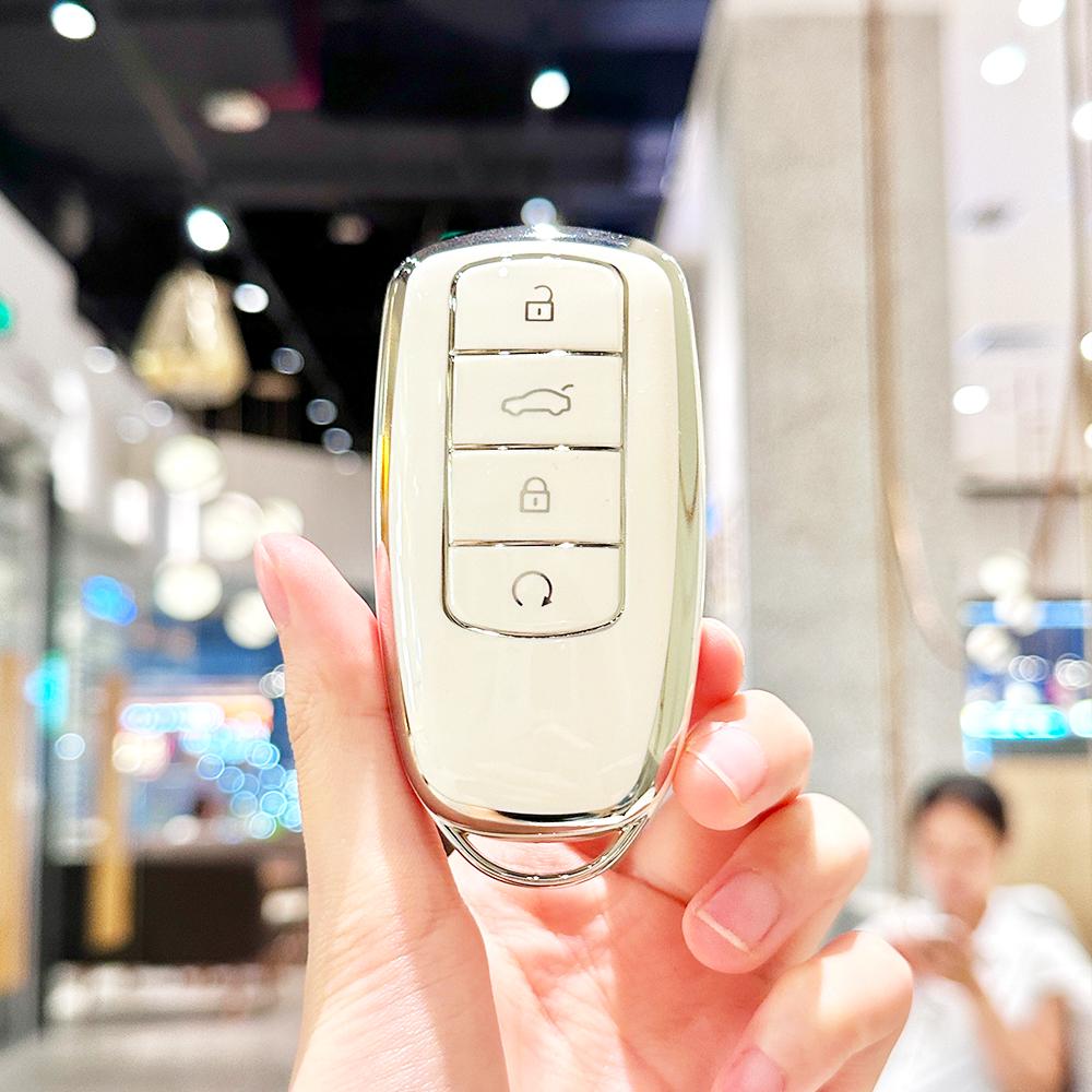 For Chery Tiggo 8 Pro Tiggo 8Plus New 5 Plus 7 Pro 4 Tiggo 4 5X 7 Pro 8 Exeed Txl Tx Lx Tpu Shell Fob Holder Car Key Case Cover