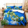 Spring Flowers King Queen Duvet Cover Colorful Floral Bedding Set Cherry Blossoms Quilt Cover 2/3pcs Polyester Comforter Cover