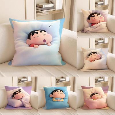 Crayon Shin-chan Sleeping Pillow Cover, Used for Sweet Dreams Sofa Cushion Cover, Room Decoration, Gifts