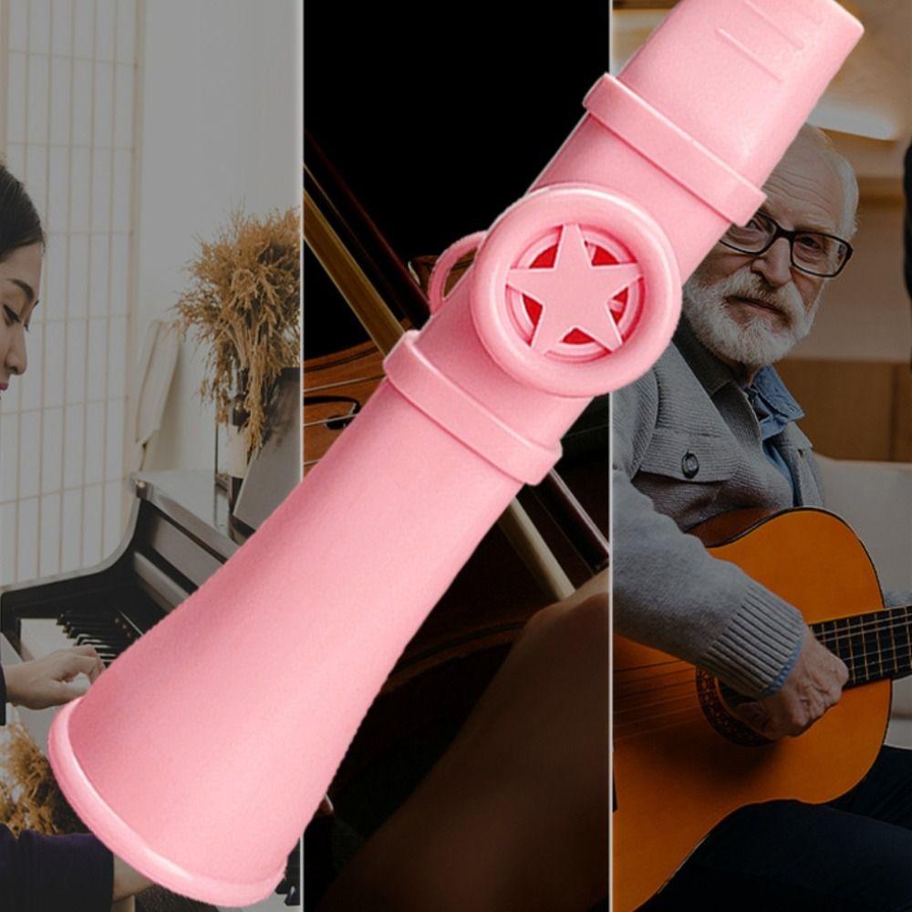 Flötenförmiges farbiges Flöten-Lerninstrument ABS Kazoo Instrument Kazoo Instrument für Anfänger