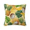 Fashion Summer Fruit Strawberry Cushion Covers Xcm Velvet Pillow Case Sofa Chair Square Pillowcase Home Decor