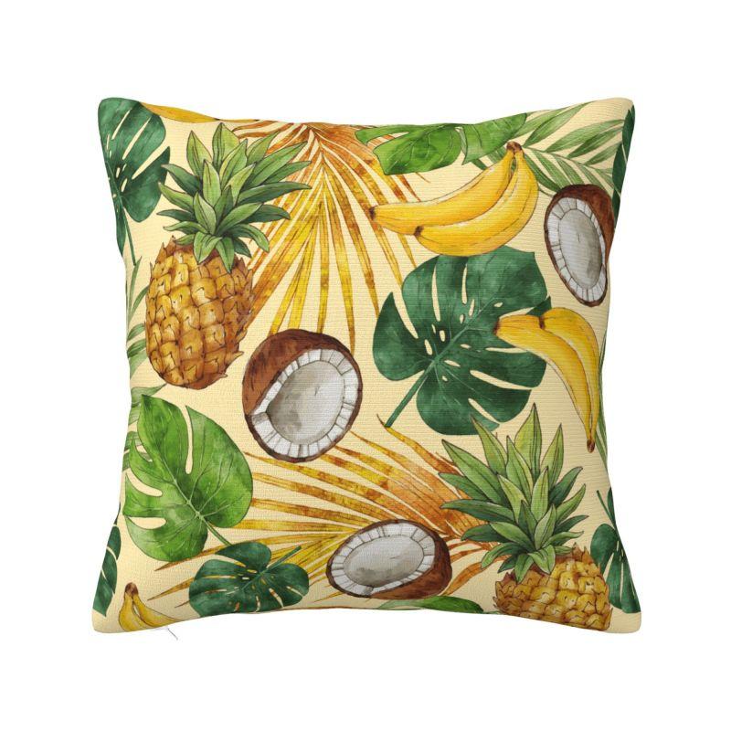 Fashion Summer Fruit Strawberry Cushion Covers Xcm Velvet Pillow Case Sofa Chair Square Pillowcase Home Decor