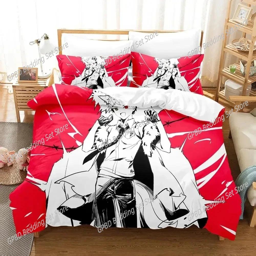 Anime Danganronpa V3 Chiaki Nanami Bedding Set 3D Printed Suitable for Bedroom Duvet Cover Set With Pillowcases Home Textile