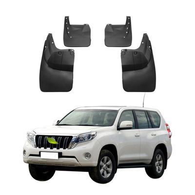 4PCS Splash Guards Mudguards Compatible with Toyota Land Cruiser Prado FJ90 FJ120 FJ150 FJ200 1997 -2018