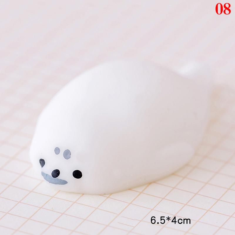Kawaii Animal Soft Mochi Fidget Toys Anti-Stress Relief Sensory Toys For Adults