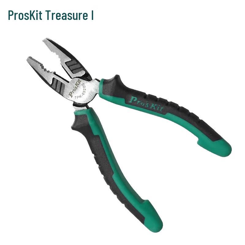Pro skit Dual-Tone Titanium Electrician Pliers 6 inch (165mm)