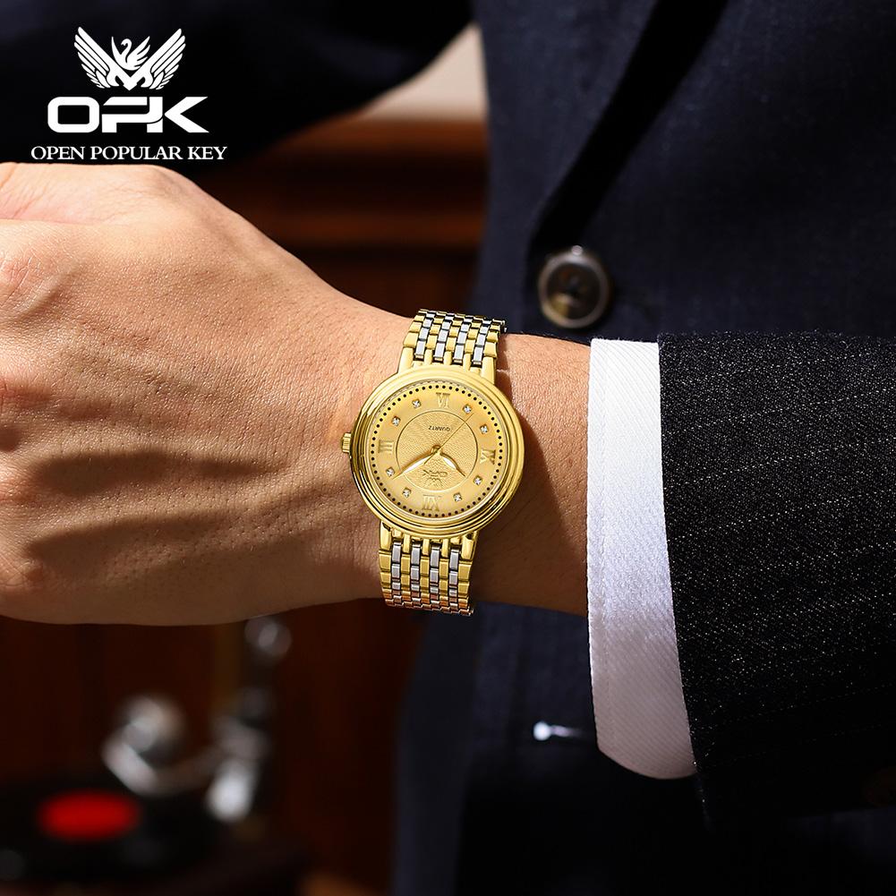 OPK Brand Watch Fashion Waterproof Men's Watch Men's 6605