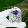 Friendship Day Sale Sterling Silver Lapis Lazuli Gemstone Unique Pendant Jewelry