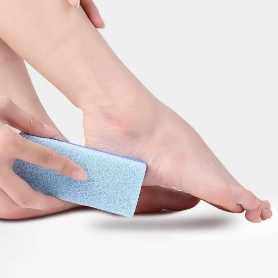 Foot Pumice Stone with Stripes Double-Sided Hard Skin Callus Remover And Exfoliator Professional Pedicure Tool for Feet