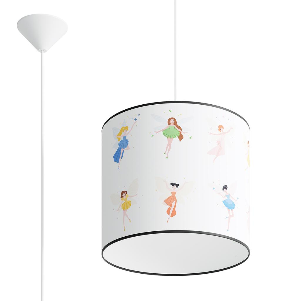 Lampa Wisząca Wróżki 1 E27 Wielokolorowy Sollux Sl.1416