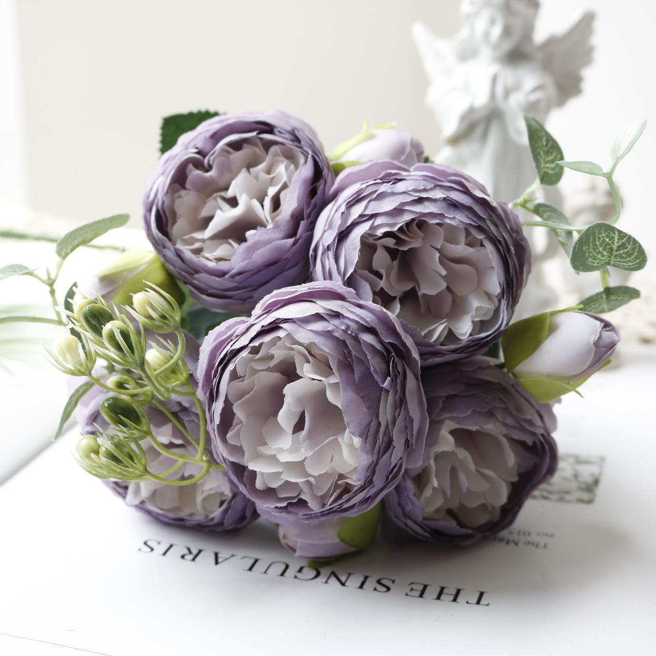 

Искусственный цветок хризантемы из водорослей One Size