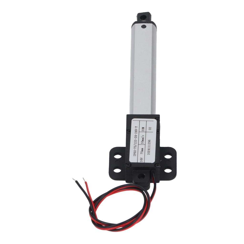 Mini Linear Actuator with Wings 24V DC Automatic Telescopic Electric Linear Actuator 20N Thrust