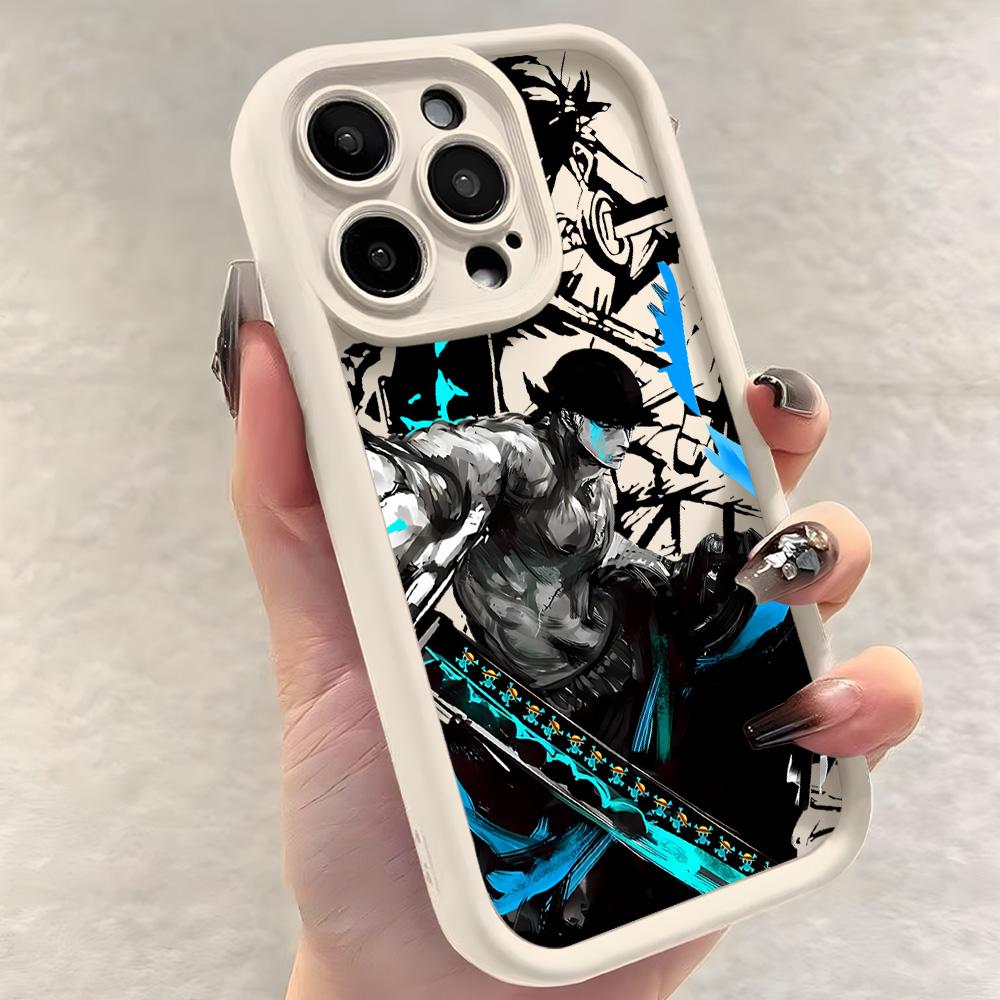 Ones Pieces Luffys Zoros Phone Case for iPhone 17e 17 16e 16 15 14 13 12 11 Air Pro Max Mini XR XS X 7 8 6 6s Plus Soft TPU