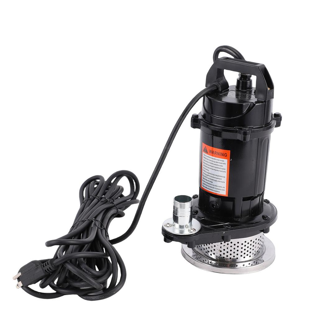 Submersible   Stainless Steel Aluminum Home Irrigation Submersible Pump with Detachable Filter