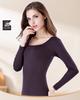 Women's Pure Cotton Long-Sleeve Top: Thin Autumn/Winter Base Layer, Warm Lycra Cotton Sweater