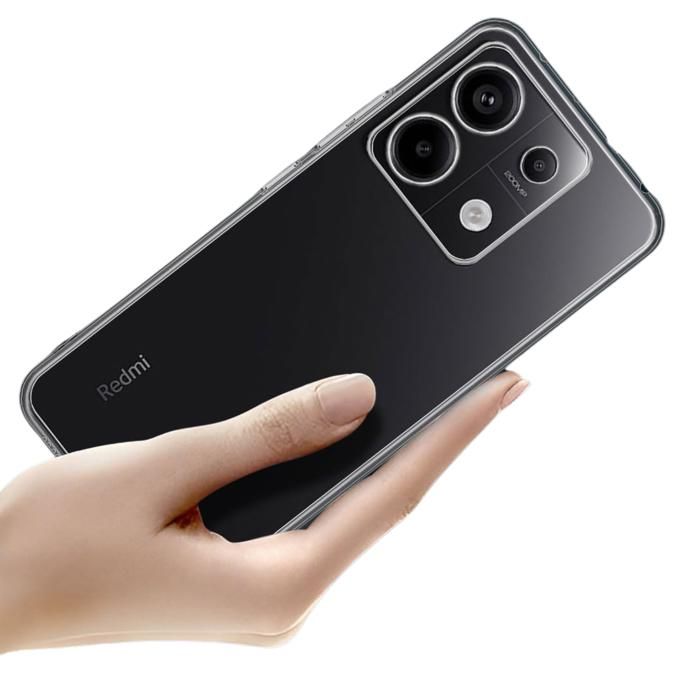Coque - Phonillico® - Xiaomi Redmi Note 13 PRO 5G - Silicone Gel TPU - Ultra Slim - Transparent