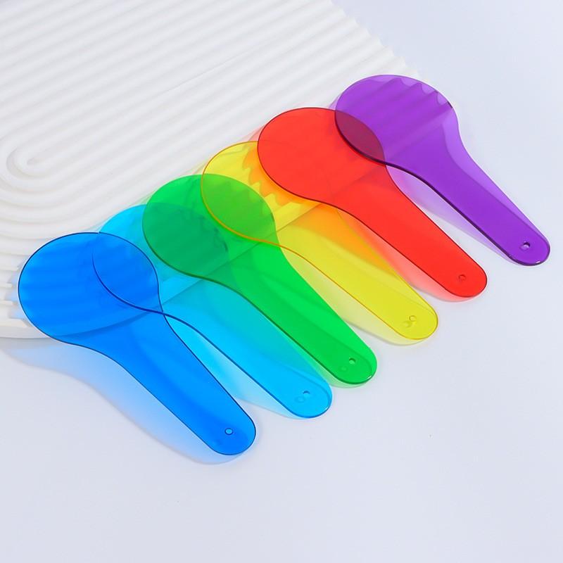 Montessori Translucent Color Board Kids Toys Light Table Diy Thinking Game Sensory Education Learning Light Table Toys