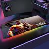 Rgb Xxl Mouse Pad Large Gamer Mousepad Anime Street Fighter Deskmat Gaming Pc Setup Accessories Desk Mat Computer Table Mausepad