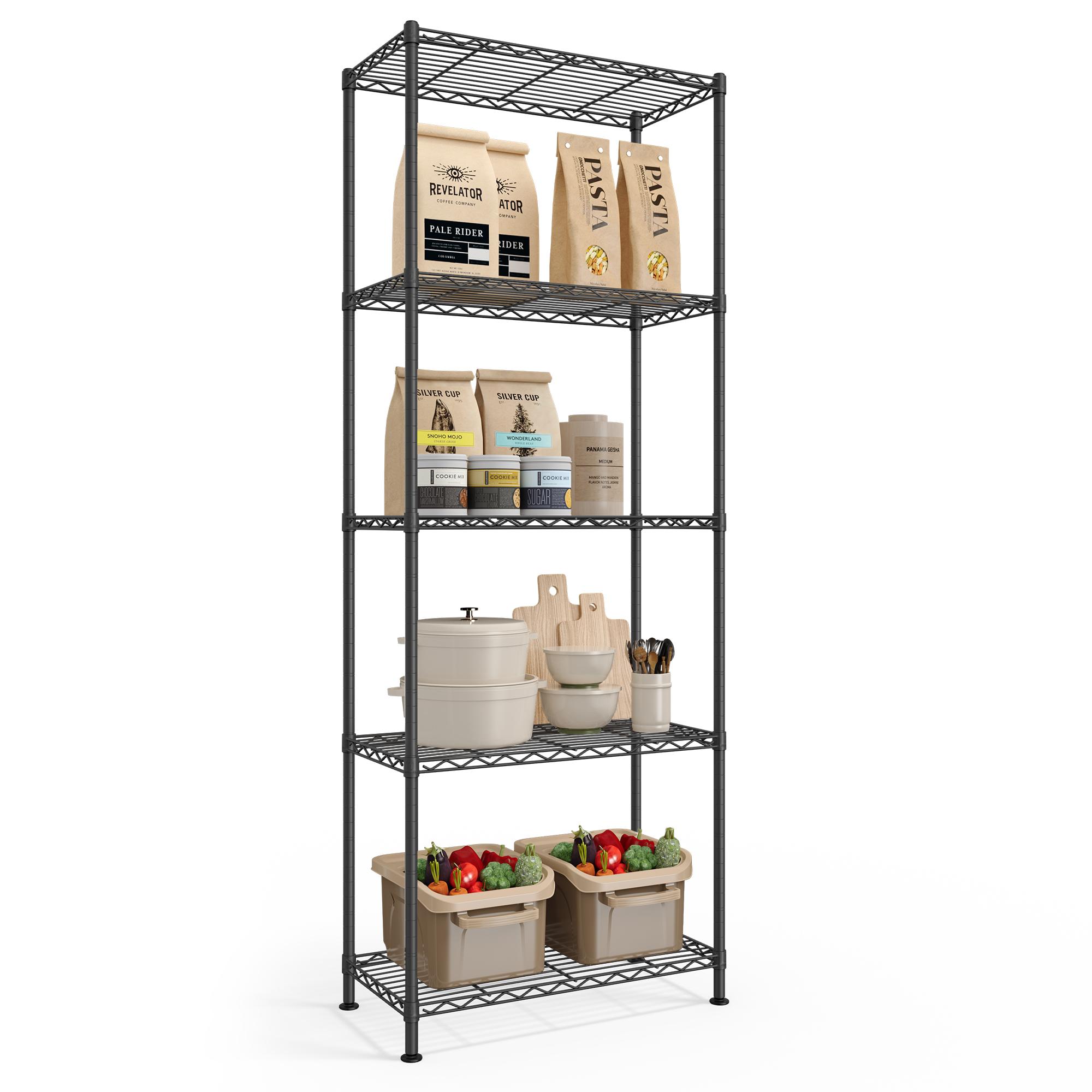 SONGMICS Storage Shelf, 5 Tier Steel
