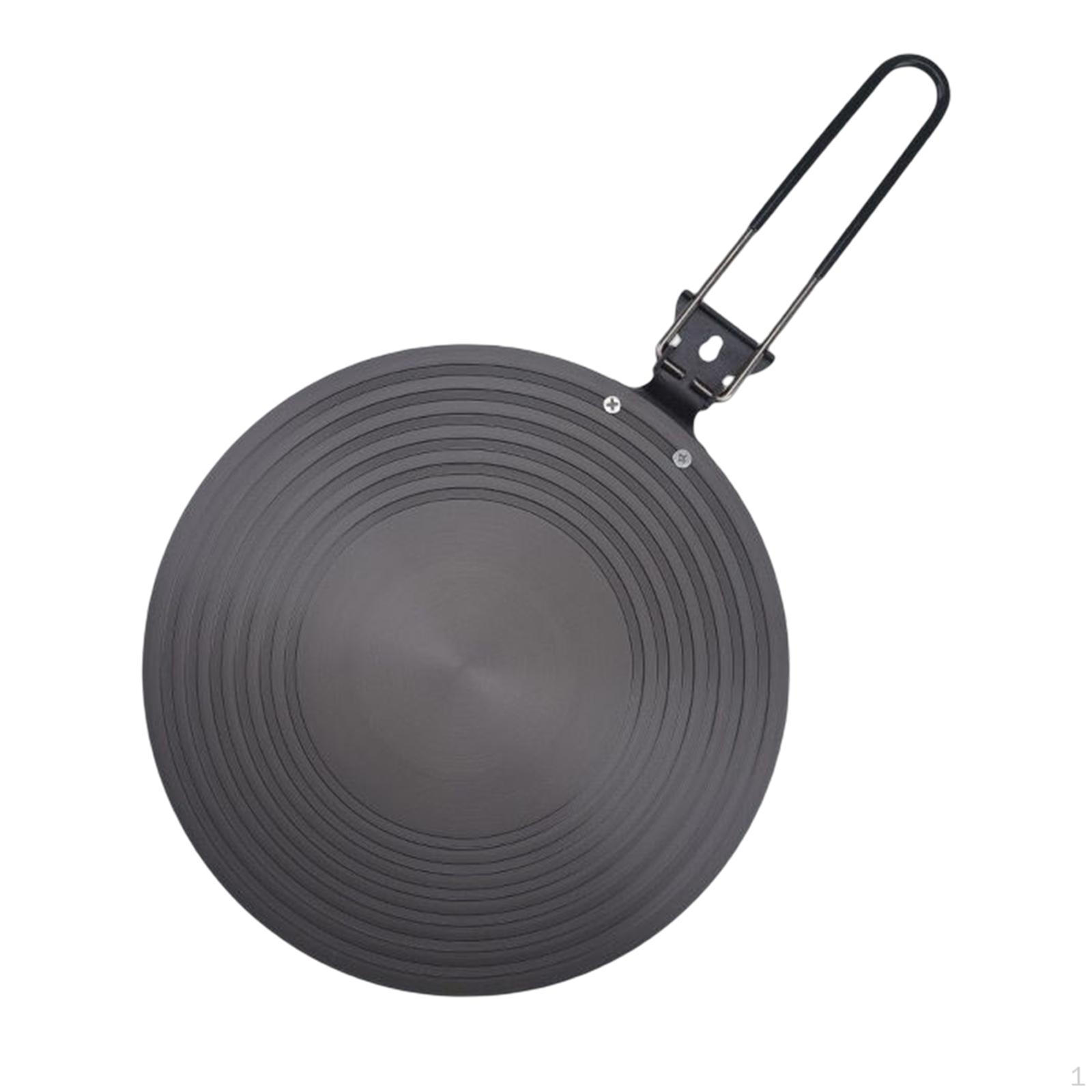 

Diffuser Plate with Handle Fast Thawing Double Sided Non Aluminum Conduction Cooktop Cookware 28cm