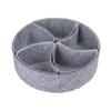 Felt Desk Drawer Jewelry Partition Dividers Organizer Tray Storage Bins