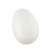 Plastic Eggs, 6cm White