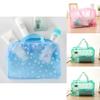 Trendy Women Make Up Bag Case Travel Cosmetic Organiser With Convenient Handle For Easy Carrying