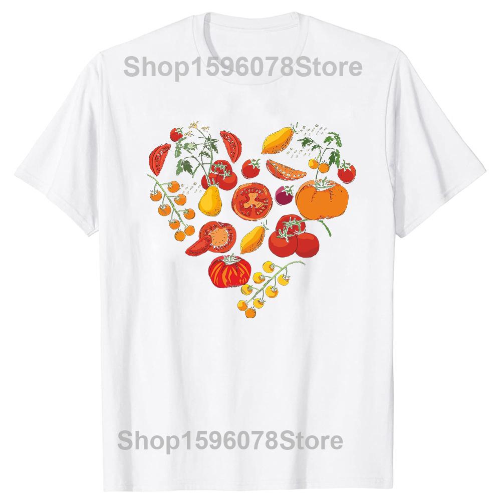 Things I Do In My Spare Time Tomatoes Gardening Plant Lover Tee Tops Round Neck Short-Sleeve Tshirt Casual Basic T-shirts