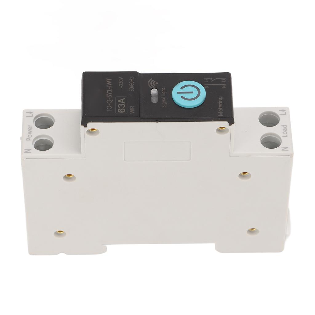 Din Rail Circuit Breaker Smart WIFI Switch Mobile Phone Remote Control 3 Timing Modes for Household Appliances 63A