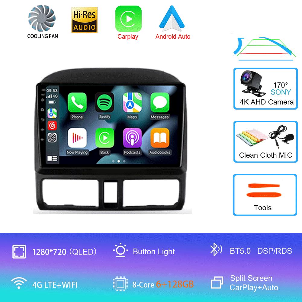 Android 14 For Honda CR-V CRV 2 2001 - 2006 Car Radio Multimedia Video Player Navigation Stereo GPS No 2din 2 Din Dvd