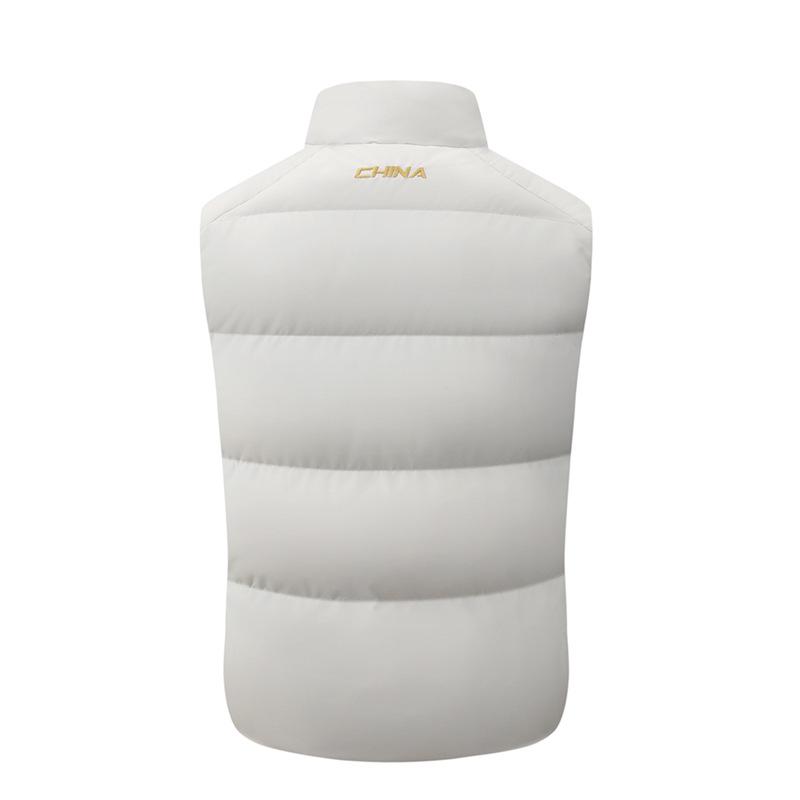 Unisex Wushu Coach Vest: Warm Sleeveless Sportswear for Autumn/Winter